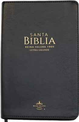 Biblia RVR1960 Clásica Negra LG