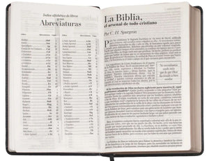 Biblia RVR1960 Clásica Negra LG