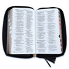 Bibllia RVR6015CZTI/ Chequera Negro/Beige/ Cierre Indice [Biblia