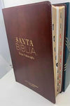 Biblia letra gigante 19 puntos Reina valera 1960 imitacion piel cafe clasica con indice
