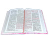 Biblia RVR 1960 Letra Grande 12.5 puntos Tamaño Manual Tapa Flex Flores Rosas