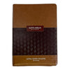 Biblia RVR 1960 Letra Súper Gigante Símil Piel Duotone Café Café con Índice con Cierre