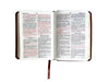 Biblia Tamaño Bolsillo Reina Valera 1960 Piel Imitación cafe clasica 8 Puntos Imitation Leather