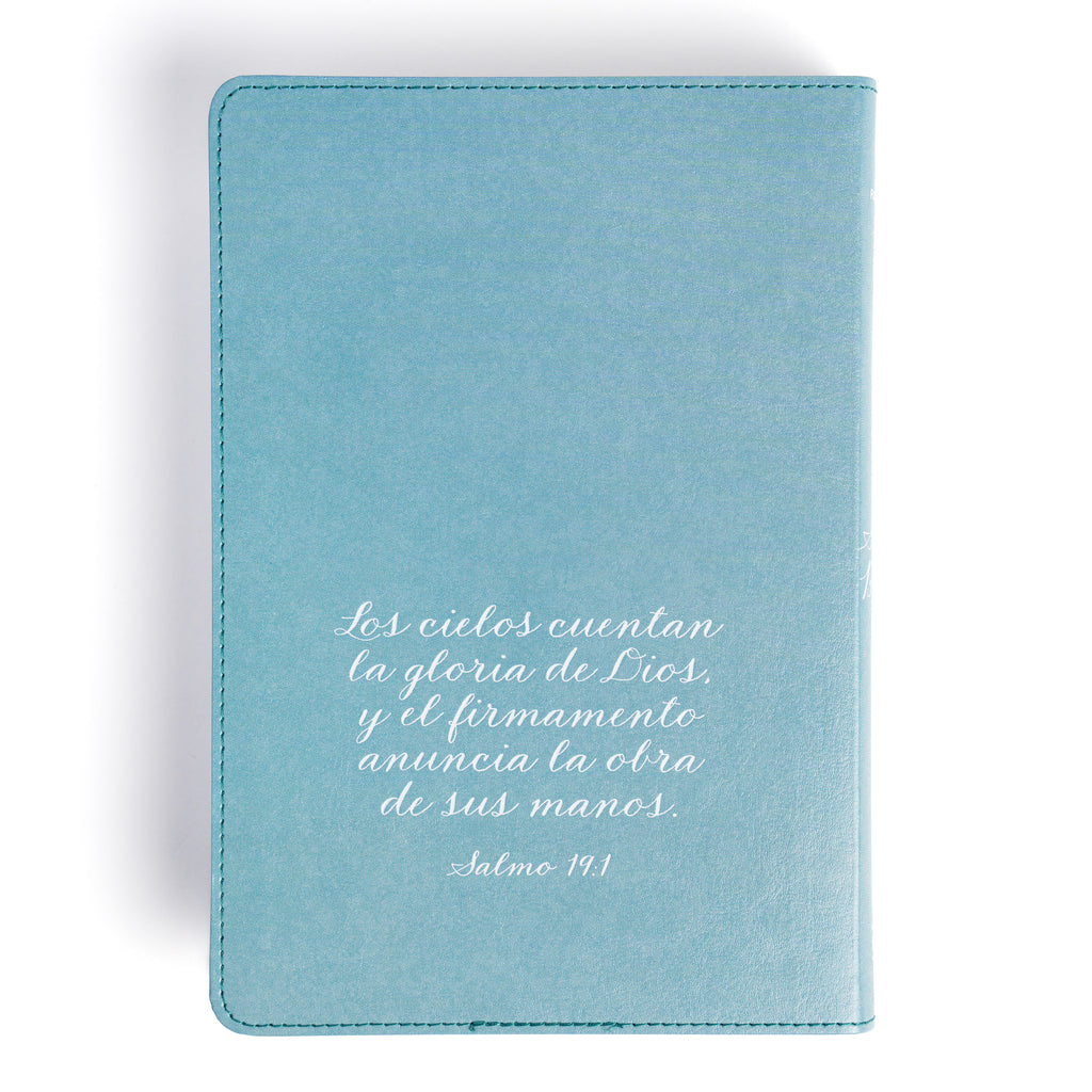 RVR 1960 Biblia letra grande tamano manual edicion especial, aqua (Hand Size Giant Print Bible, Aqua)