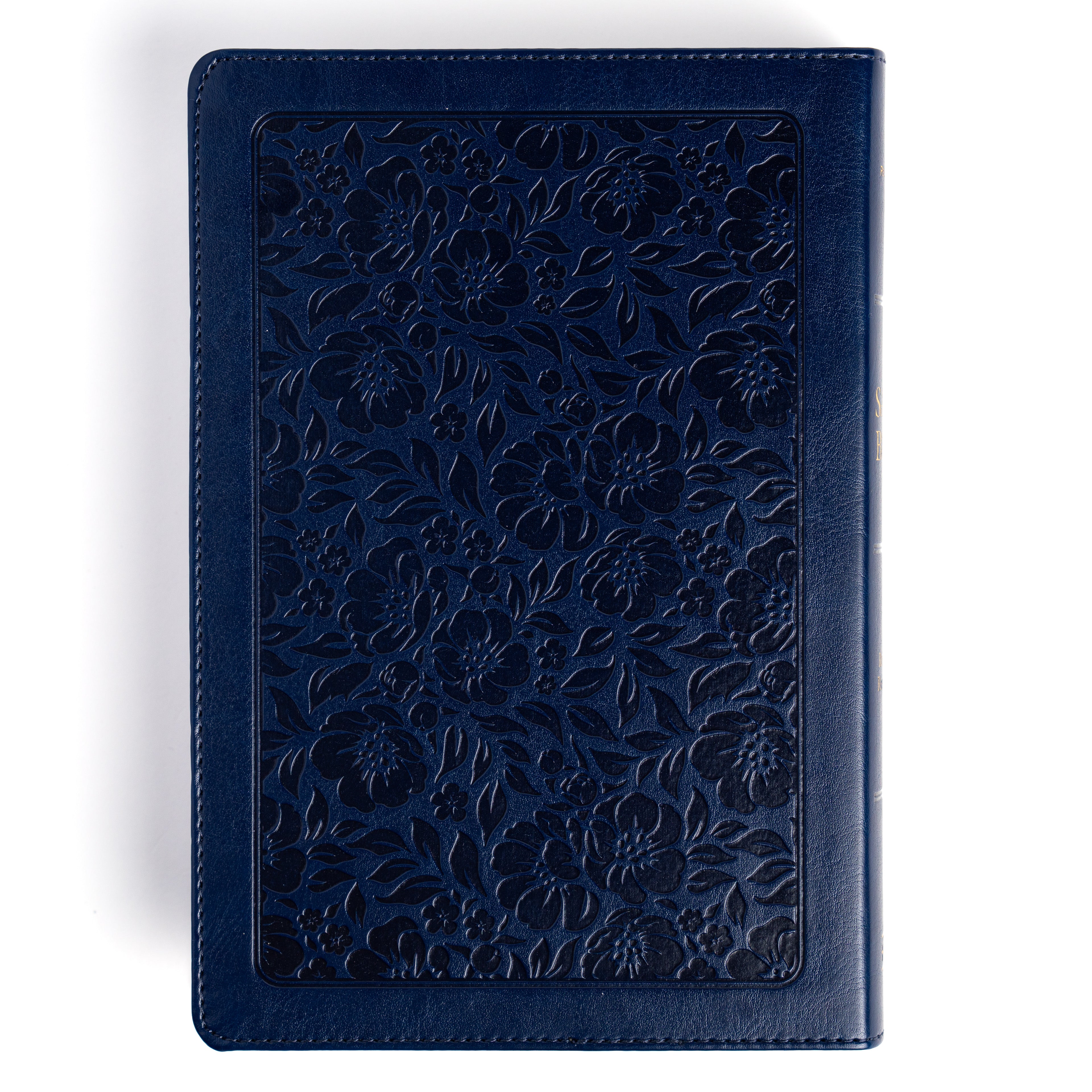 RVR 1960 Biblia letra grande tamaño manual edicion especial, azul marino (Hand Size Giant Print Bible, Navy)