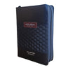 Biblia con Cierre Compacta 11 puntos RV1960 imit duotono negro con índice