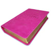 Biblia Letra Gigante Manual 14 puntos RV1960 imit piel rosa geométrico