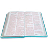Biblia Letra Gigante Manual 14 puntos RV1960 imit piel turquesa geométrico