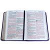 Biblia Portátil 12 puntos RV1960, imit piel lila cuadrado