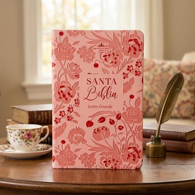 Biblia RVR60c Rosa Floral