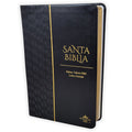 Biblia RVR60c Negro Geométrico