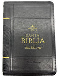 Biblia Reina Valera 1960, Imitación Piel, Tamaño Compacta, Letra Grande, Negro
