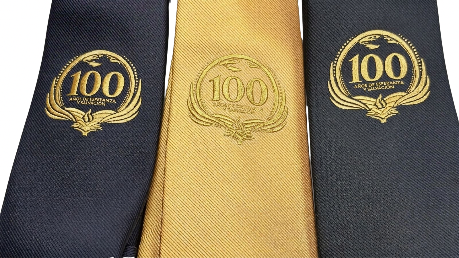 Corbata Centenario — Edición Limitada con Bordado