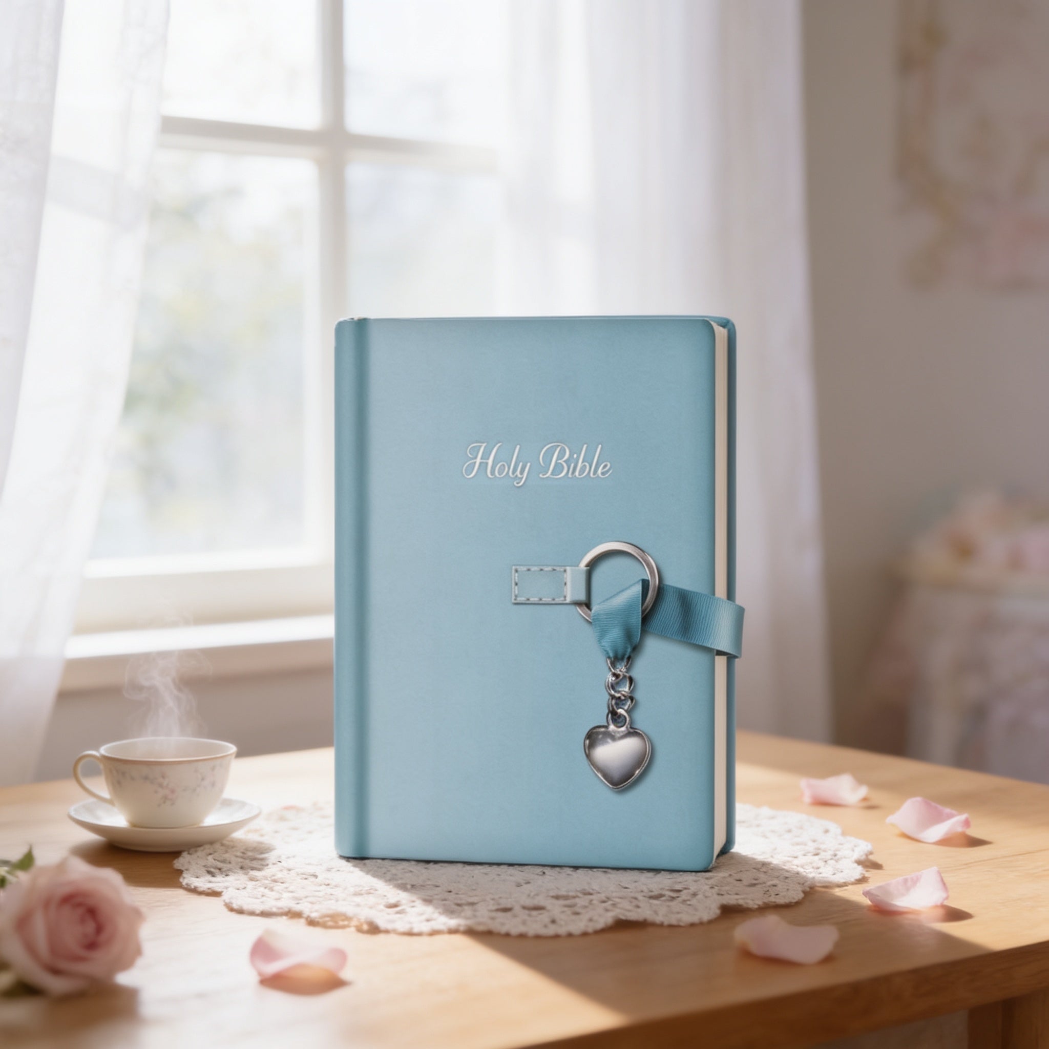 NKJV Simply Charming Bible, Leathersoft Hardcover (English)