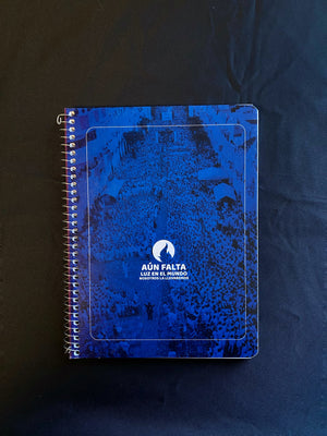 SPIRAL NOTEBOOK BLUE